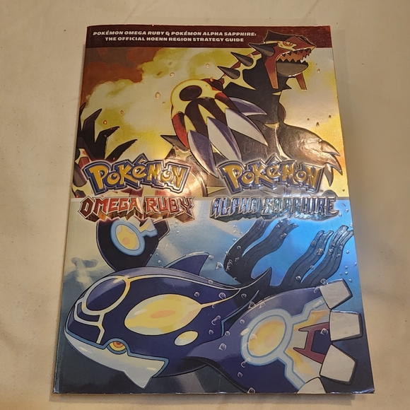 Pokémon Omega Ruby & Alpha Sapphire OFFICIAL Hoenn Region Guide w/ Map Poster - Picture 1 of 2